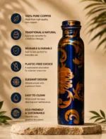 Artisanal Copper Bottle - 2 - Image 2