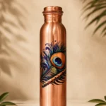 Morpankhi Style Copper Bottle - 6